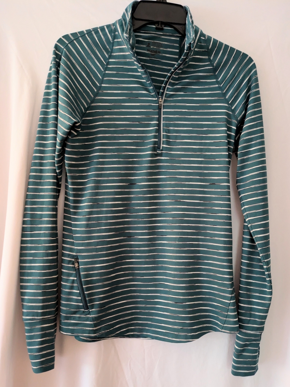 Eastern Mountain Sports Techwick Women's Striped Quarter-Zip